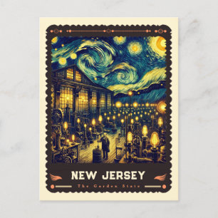 Carte Postale New Jersey   Vincent Van Gogh inspiré