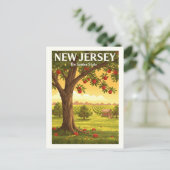 Carte Postale New Jersey vintage (Debout devant)