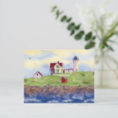 Carte postale New Light House York Maine (Debout devant)