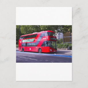 Carte Postale New London Red Bus