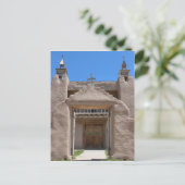 Carte Postale New Mexico Adobe Church (Debout devant)