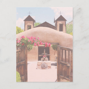 Carte Postale New Mexico Adobe Church