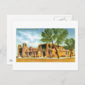 Carte Postale New Mexico Art Museum, Père Noël Fe, NM (Devant / Derrière)