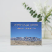 Carte postale New Mexico Mountain View (Debout devant)