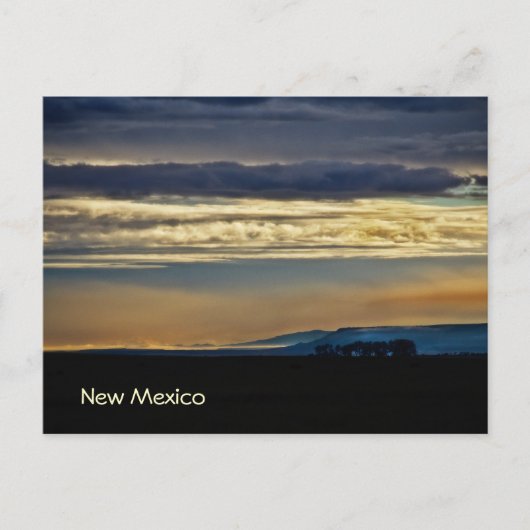 Carte Postale New Mexico Skyline (Devant)