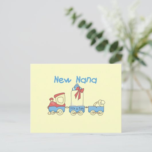 Carte Postale New Nana - Train Tshirts et cadeaux (Debout devant)