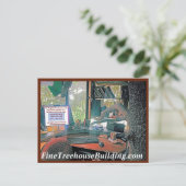 Carte Postale New New Green HelpyounutsTreehouse Postcard (Debout devant)