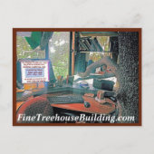 Carte Postale New New Green HelpyounutsTreehouse Postcard (Devant)