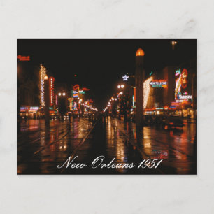 Carte postale New Orleans 1951
