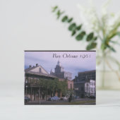 Carte postale New Orleans 1951 (Debout devant)