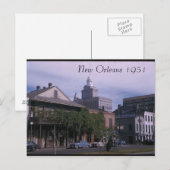 Carte postale New Orleans 1951 (Devant / Derrière)