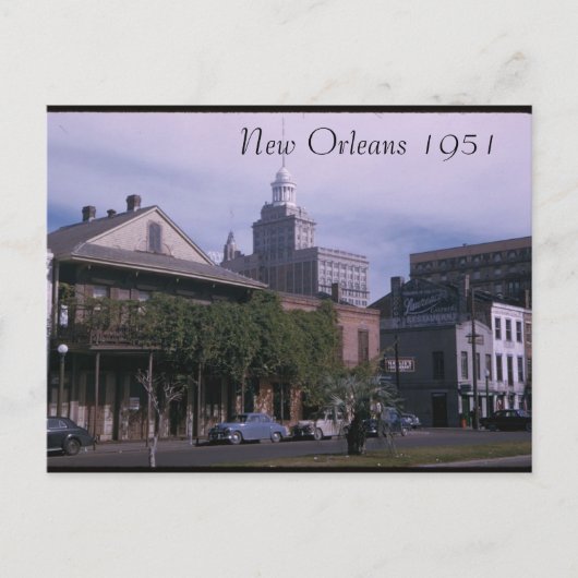 Carte postale New Orleans 1951 (Devant)