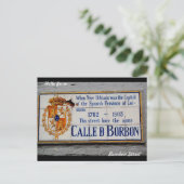 Carte Postale New Orleans Bourbon Street Postcard (Debout devant)