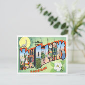 Carte postale New Orleans, Louisiane Big Letters (Debout devant)