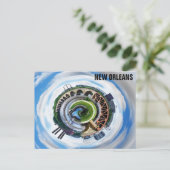 Carte Postale New Orleans Mississippi River Bridge (Debout devant)