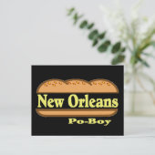 Carte Postale New Orleans Po Boy (Debout devant)