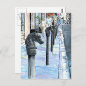 Carte postale New Orleans Street (Devant / Derrière)