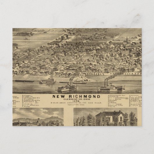 Carte Postale New Richmond, Ohio (Devant)