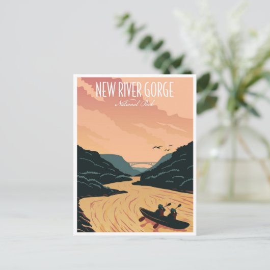 Carte Postale New River Gorge National Park West Virginia Bridge (Debout devant)