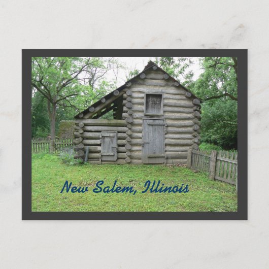 Carte Postale New Salem, Illinois (Devant)