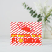 Carte Postale New Smyrna Beach, Floride (Debout devant)