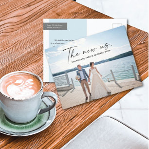 Carte postale New Us Elopement Faire-part