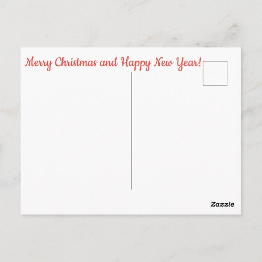 Carte Postale New Year 2022 Postcard (Dos)