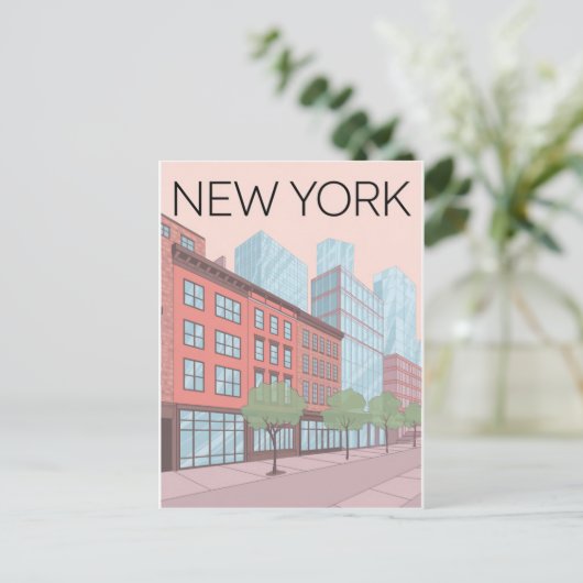 Carte Postale New York (Debout devant)