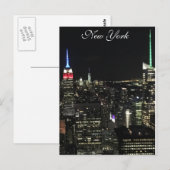 Carte postale New York (Devant / Derrière)