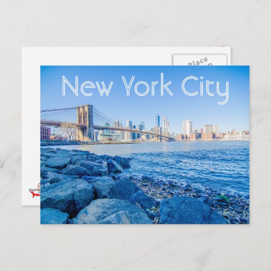 Carte Postale New York (Devant / Derrière)