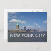 CARTE POSTALE NEW YORK (Devant / Derrière)