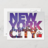 Carte postale New York (Devant / Derrière)