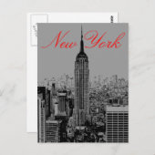 Carte postale New York (Devant / Derrière)