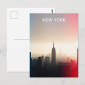 Carte postale New York (Devant / Derrière)