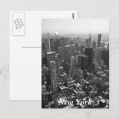 Carte postale New York (Devant / Derrière)