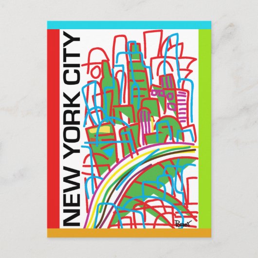 Carte postale New York (Devant)