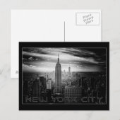 CARTE POSTALE NEW YORK (Devant / Derrière)