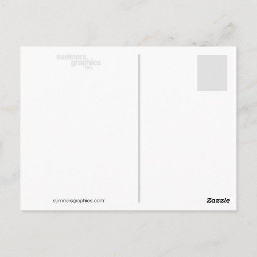 Carte Postale new york (Dos)