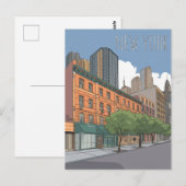 Carte postale New York (Devant / Derrière)