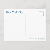 Carte Postale New York (Dos)
