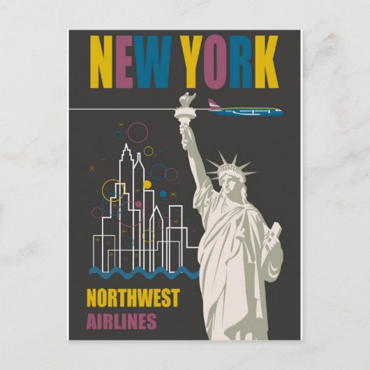 Carte Postale New York (Devant)