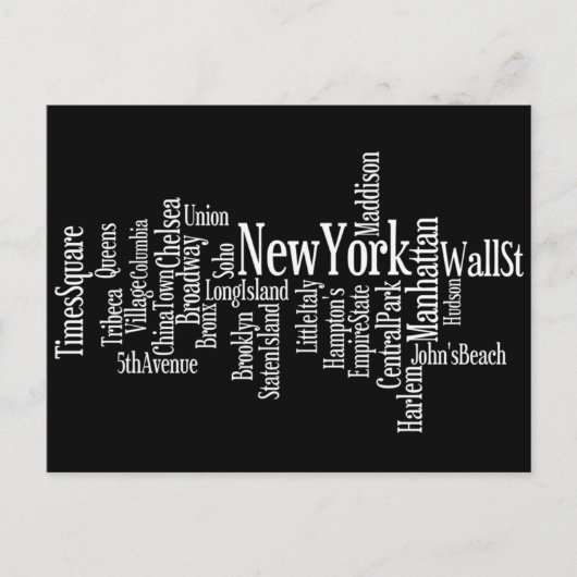 Carte postale New York (Devant)