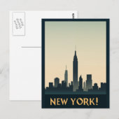 Carte Postale New York (Devant / Derrière)