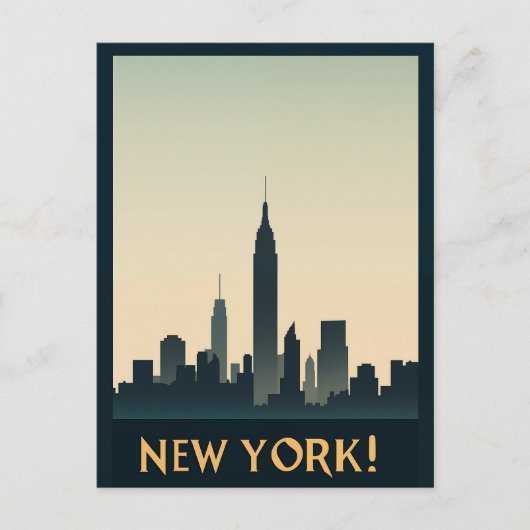 Carte Postale New York (Devant)