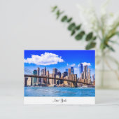 Carte postale New York (Debout devant)