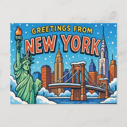 Carte postale NEW YORK (Devant)