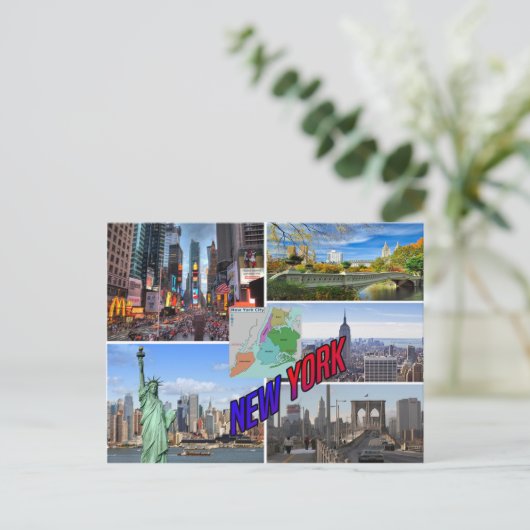 Carte Postale New York (Debout devant)