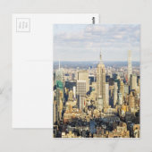 Carte Postale New York (Devant / Derrière)