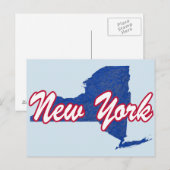 Carte Postale New York (Devant / Derrière)