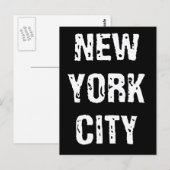 Carte Postale New York (Devant / Derrière)
